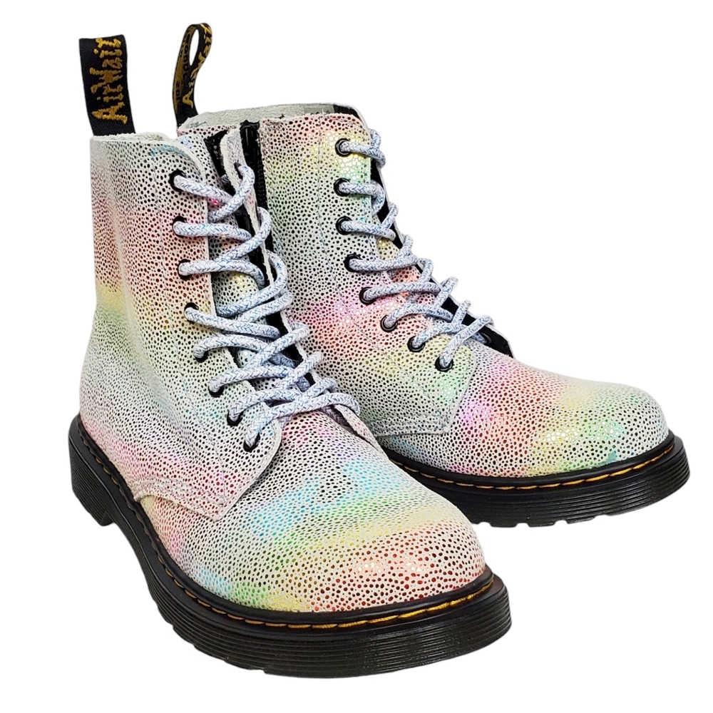 ✨ Dr. Martens 1460 Pascal J Boots Rainbow Kidray Leather 🌈